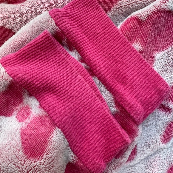 DISNEY Pink Minnie Mouse Soft Fleece PJ Sweater - Large - Picture 11 of 14